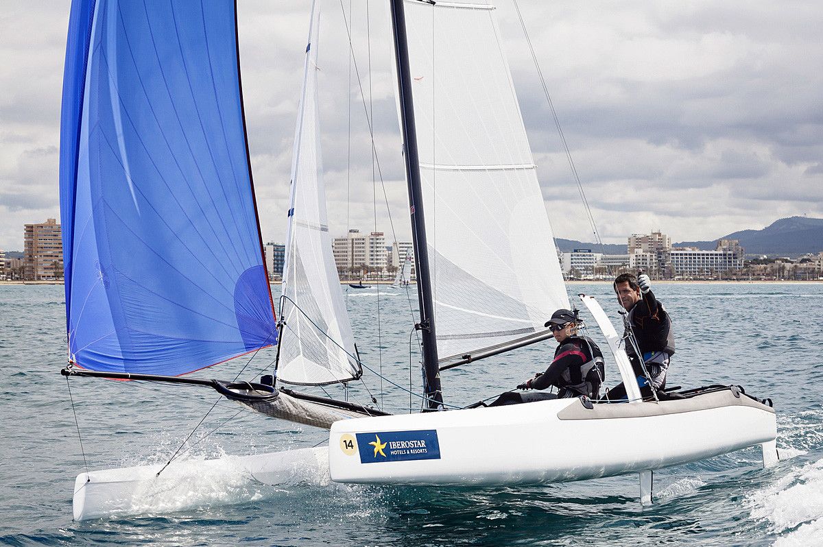 Fernando Echávarri y Tara Pacheco en el Trofeo Princesa Sofía