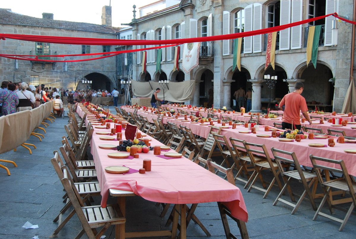 Preparativos para la Feira Franca