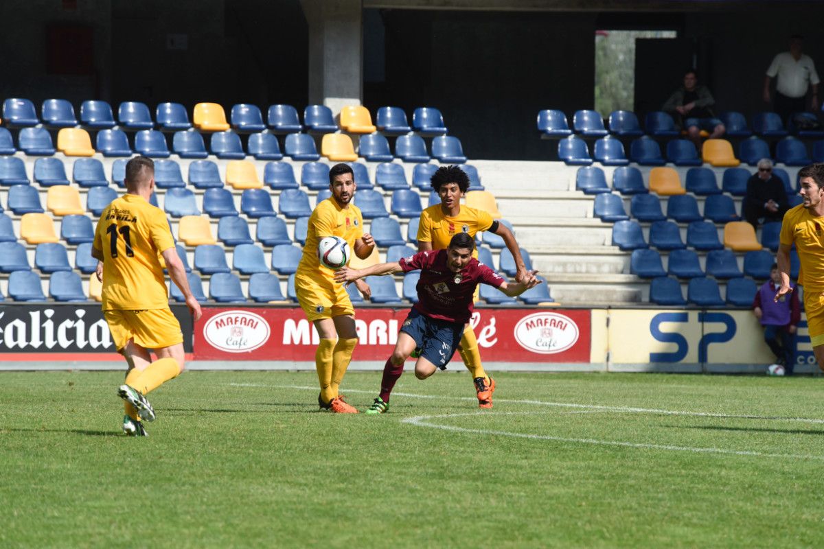 Partido entre Pontevedra y Burgos en Pasarón