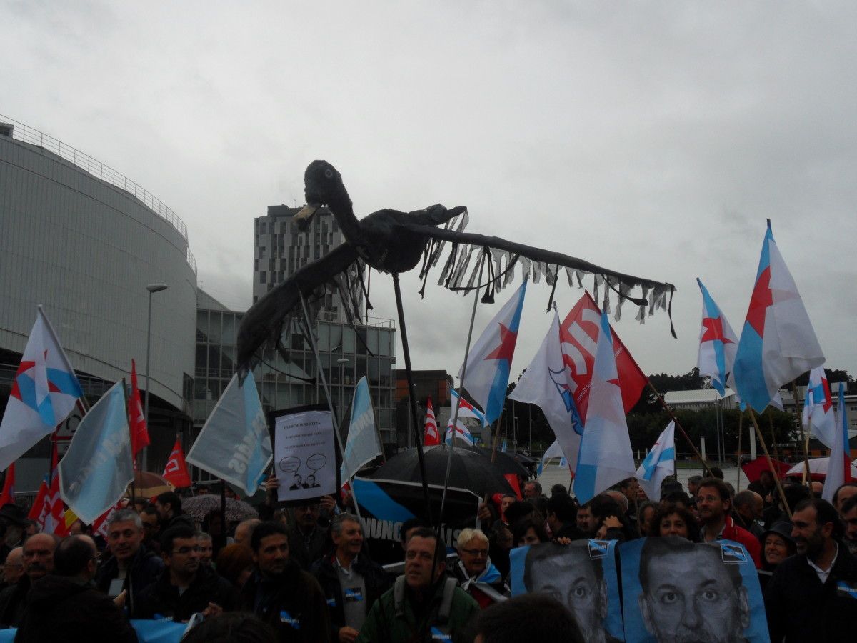 Manifestación de Nunca Máis