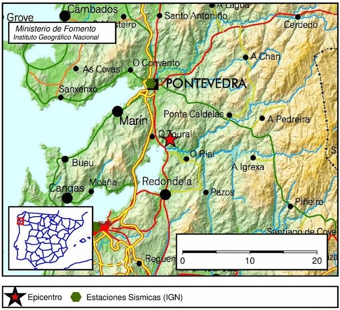 Terremoto en Vilaboa