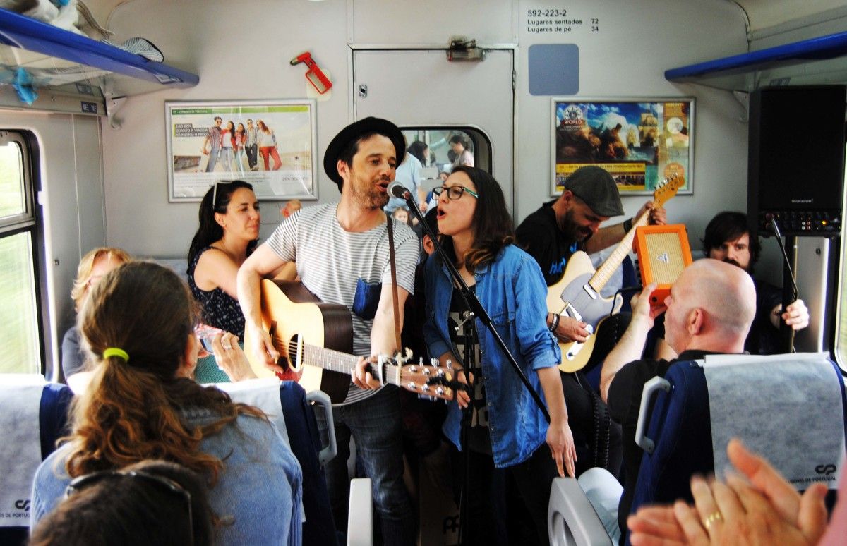 Atlántico Express, el tren de los Festivais Rías Baixas entre Vigo y Oporto