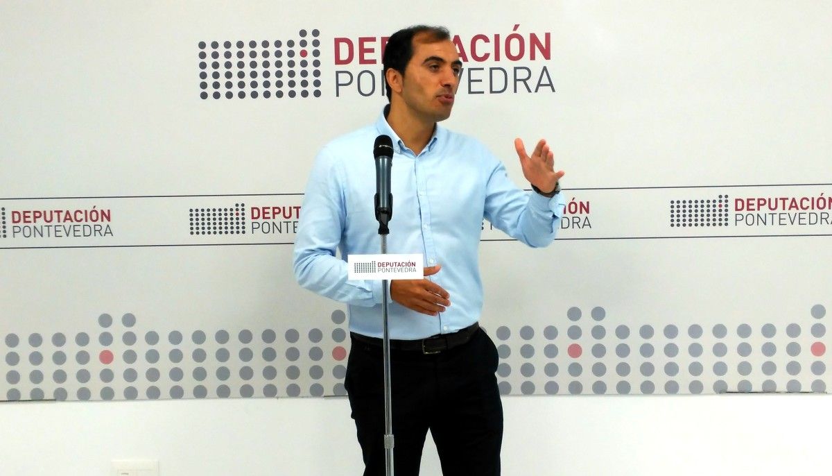 El portavoz del PP en la Deputación, Ángel Moldes