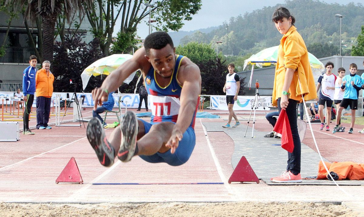 Jean Marie Okutu na XLIII edición do Trofeo Boa Vila de atletismo