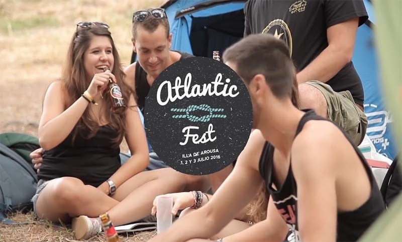 Imaxe promocional de la primera edición del Atlantic Fest