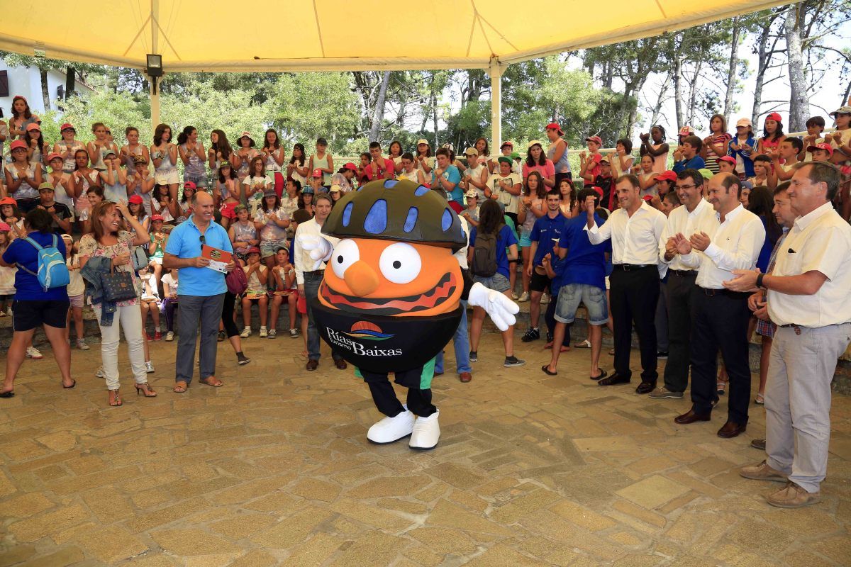 Presentación de Mexi-Llón, la mascota oficial de la Vuelta Ciclista a España