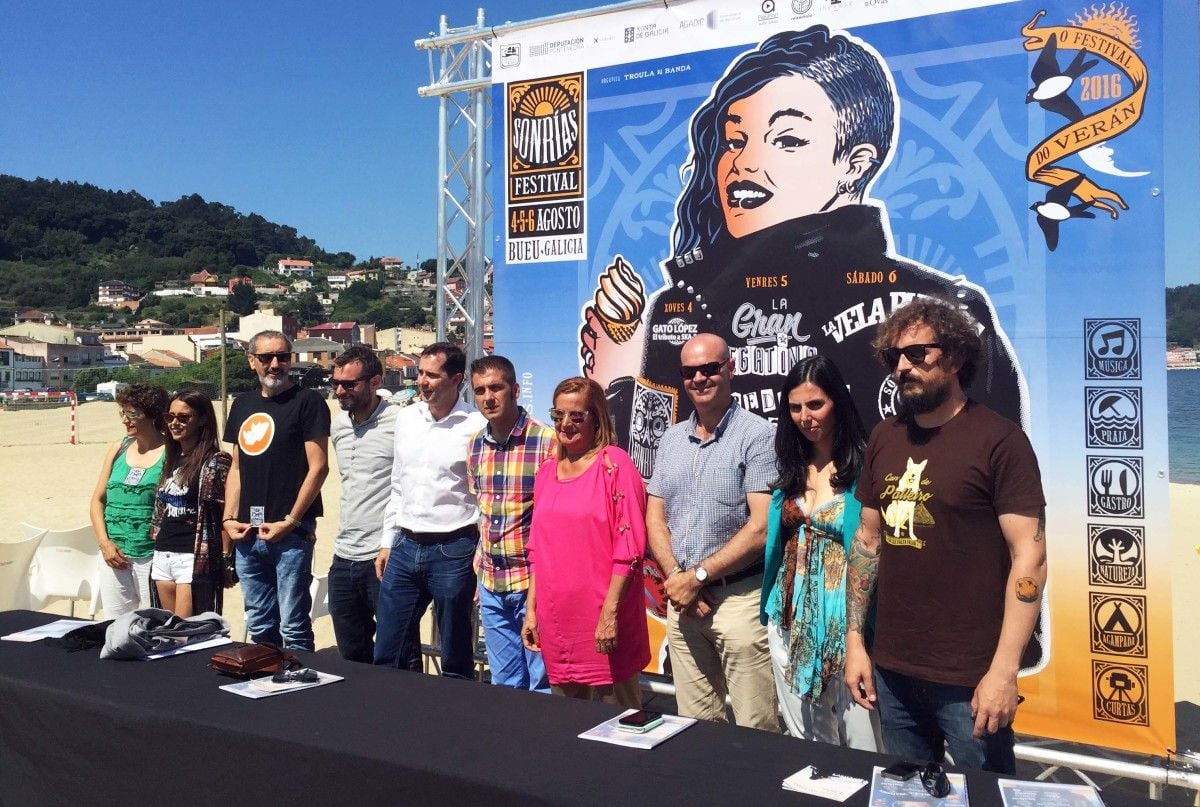 Presentación del festival SonRías Baixas 2016