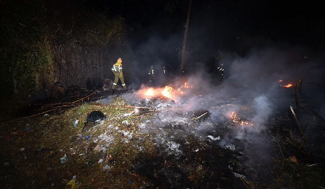 Incendio declarado de madrugada en O Vao