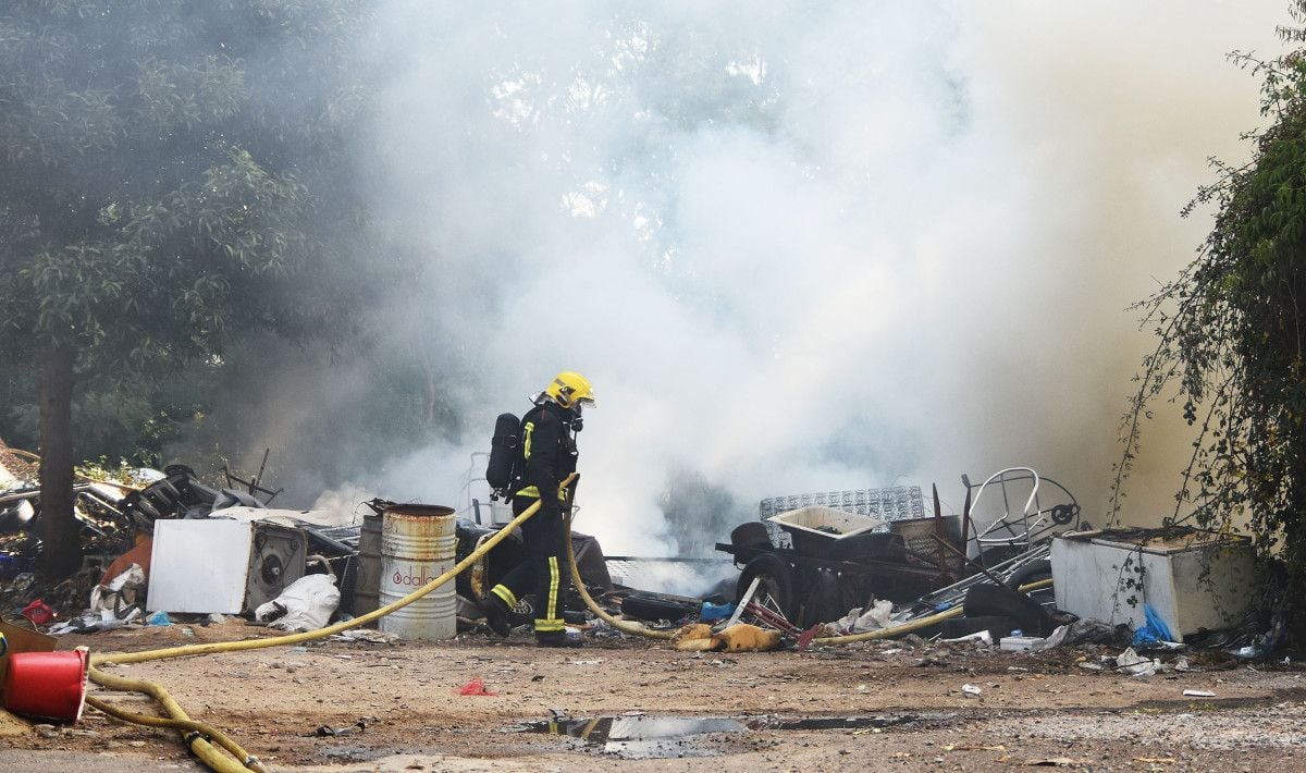 Incendio en O Vao de Abaixo