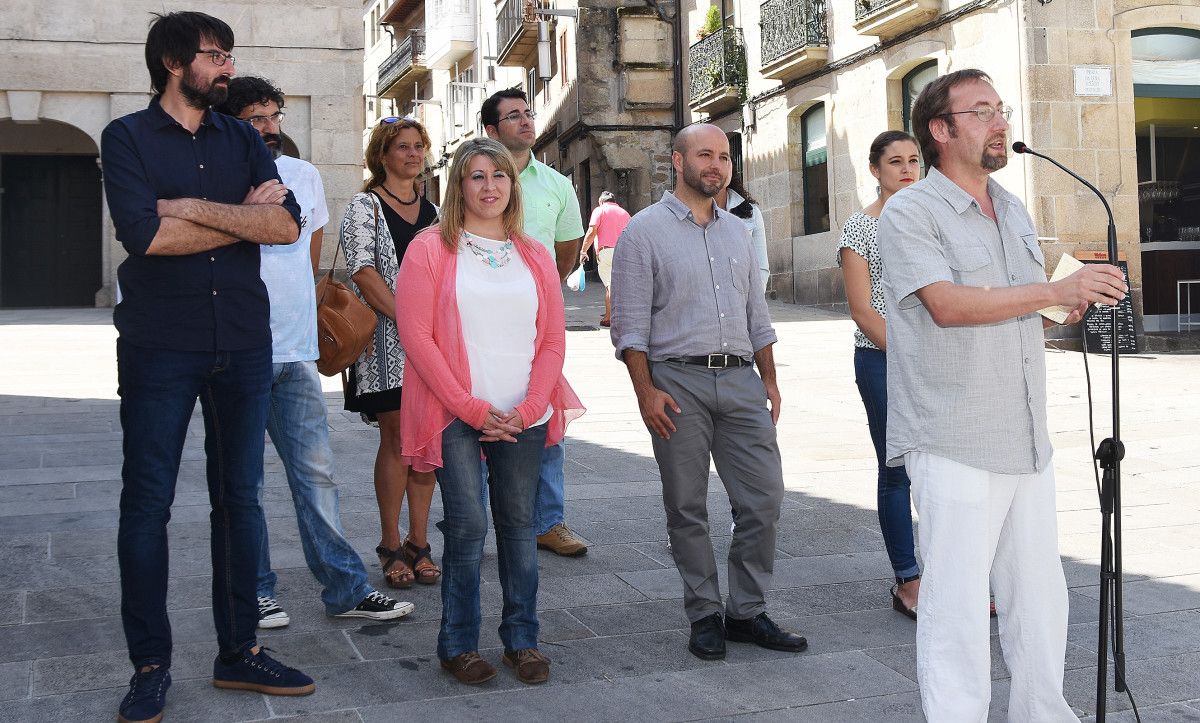 Presentación de la candidatura de En Marea por Pontevedra para el 25-S