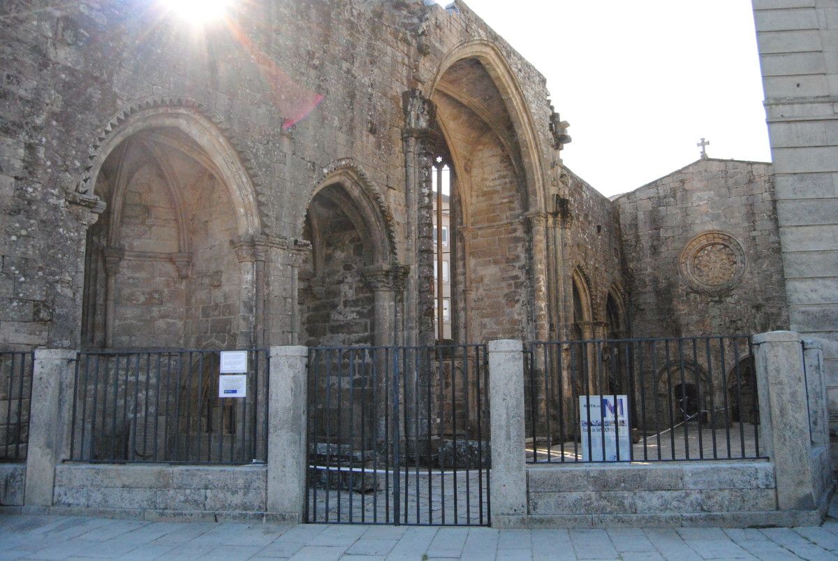 Estado actual de las ruinas de Santo Domingo