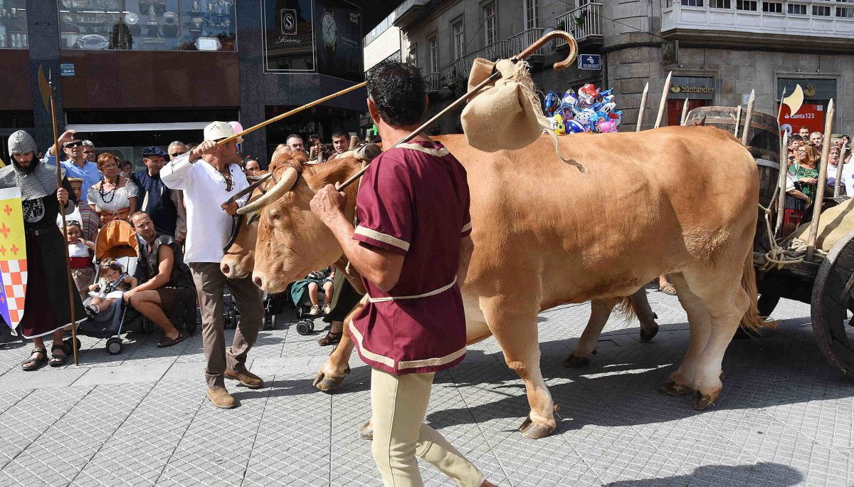 Traslado del vino en la Feira Franca 2016 (II)