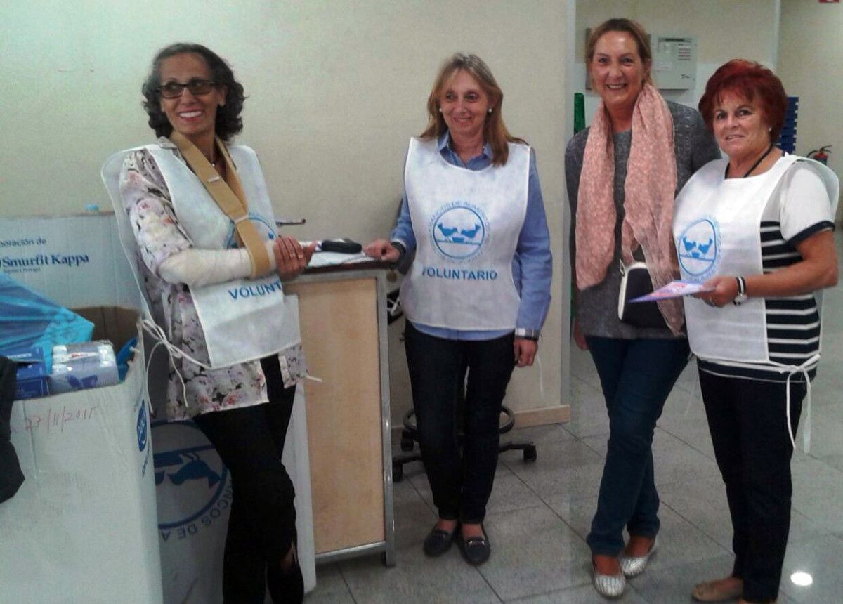 Voluntarios del Banco de Alimentos