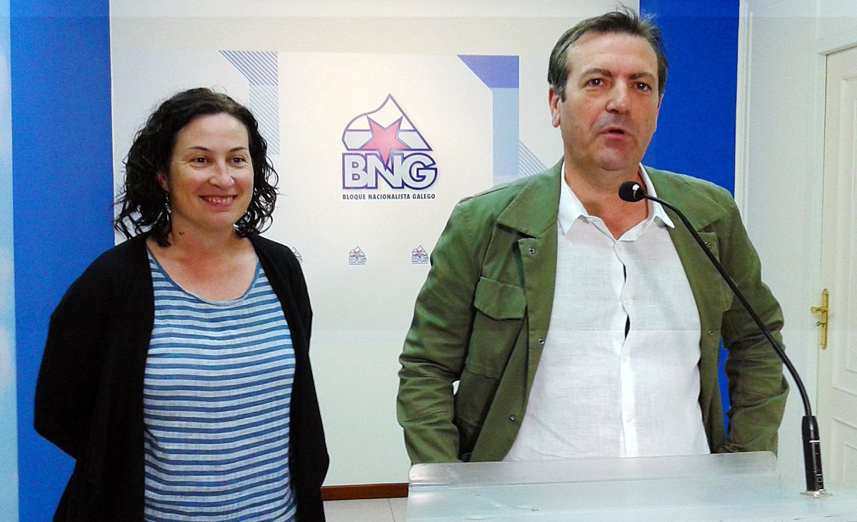 Eva Villaverde y Luis Bará