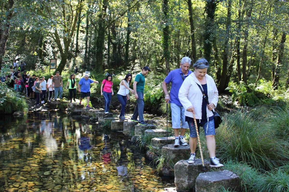 Sendeiro Azul do río Verduxo en Ponte Caldelas