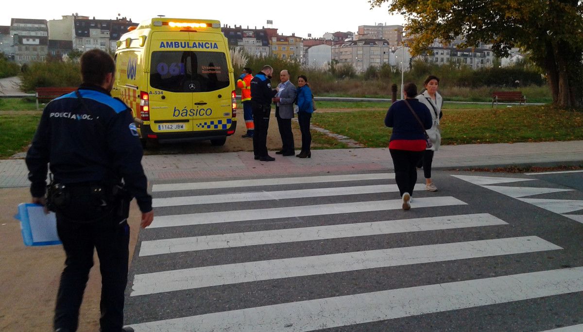 Atropello en el paso de peatones del Puente de los Tirantes