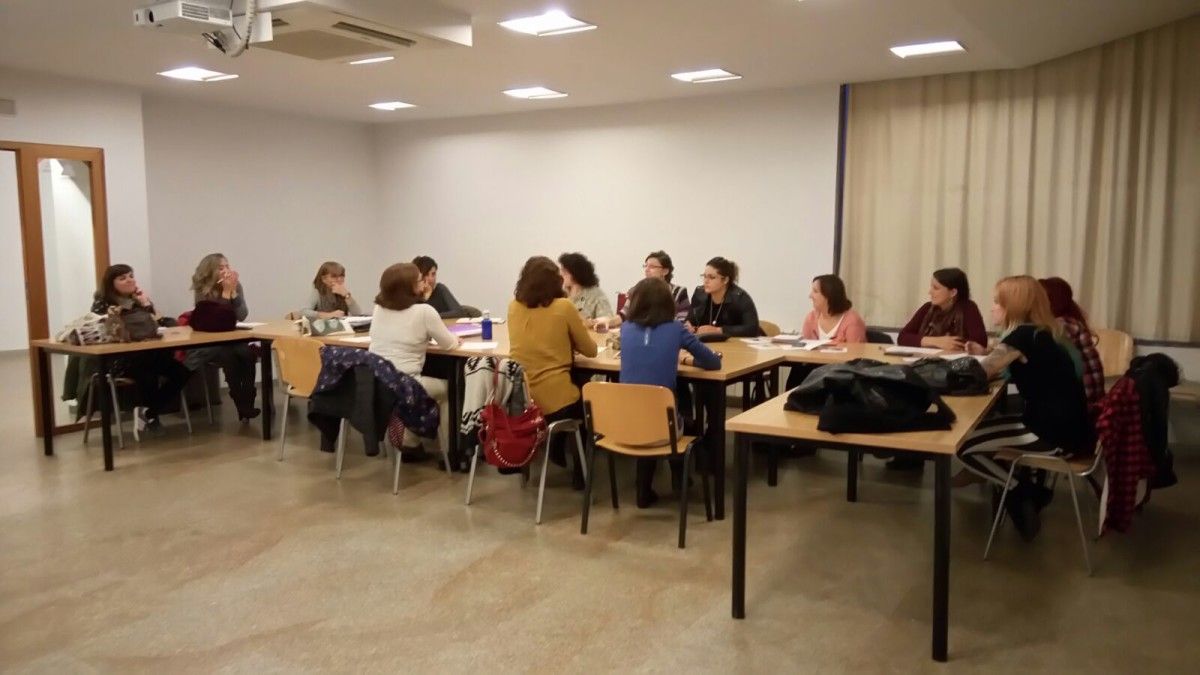 Reunión de trabajo del Colectivo Feminista de Pontevedra