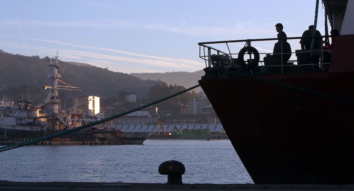 Ciudadanos sirios que solicitaron asilo en España tras llegar en barco a Marín