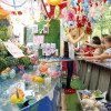 Día del niño en las atracciones de la Fiesta de la Peregrina