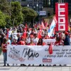 Manifestación do 1º de maio de CCOO para pedir creación de emprego digno na comarca