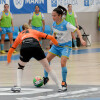 Gi Portes, en el partido de liga entre Marín Futsal y Viaxes Amarelle en A Raña