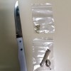 Marihuana, haxix e un coitelo que levaba escondido no nocello un identificado por venda de haxix na Rúa Nova