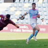 Charles en el primer partido de liga de 2ª RFEF entre Pontevedra y Compostela en Pasarón