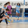 Partido de liga entre Marín Futsal y FSF Móstoles en A Raña
