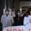 Concentraciones del personal sanitario en Montecelo y en el Provincial reclamando seguridad laboral ante el Covid-19