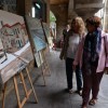 Artistas y obras del II Certamen de Pintura Rápida Cidade de Pontevedra