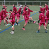 Primer entrenamiento del Pontevedra CF después de las vacaciones de Navidad del 2021