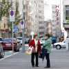 Novo aspecto da avenida de Lugo tralas obras de reforma