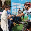 Entrega de medallas de la Costa Atlántica MTB Tour