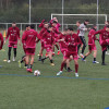 Primer entrenamiento del Pontevedra CF después de las vacaciones de Navidad del 2021