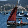 Concentración de embarcaciones tradicionales en la Festa do Mar