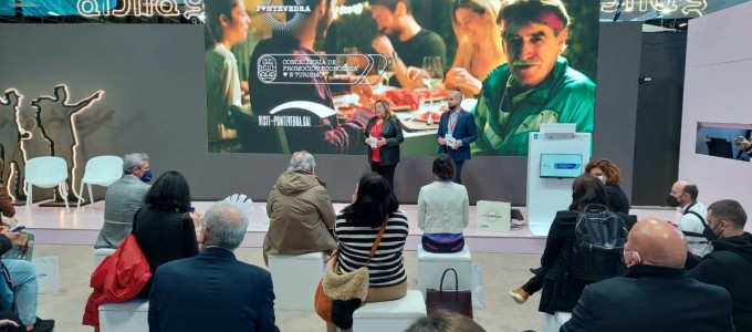 Divertida presentación en FITUR de la "capital española del turismo verde, deportivo y gastronómico"