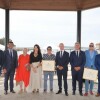 Acto de entrega de insignias de oro y brillantes en Vilanova de Arousa