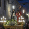 Santísima Virgen de la Soledad y Jesús nazareno con la Cruz a Cuestas
