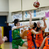 Carolina Riveiro, en el partido entre CB Arxil y Tirso Intercentro en el CTGD