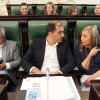 Os voceiros do PP, Ángel Moldes e Elena Muños falan no Pleno da Deputación de Pontevedra