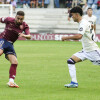 Partido de liga entre Pontevedra e Valladolid Promesas en Pasarón