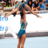 Celebración de los campeonatos de España de gimnasia acrobática en el Municipal