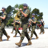 Parada militar por el 49 aniversario de la Brilat en la base General Morillo