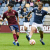 Partido de liga entre Pontevedra e Marino de Luanco en Pasarón