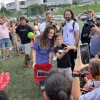 Homenaxe a Tere Abelleira na Cidade Infantil de Príncipe Felipe