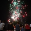 Fogos de artificio para despedir as Festas da Peregrina 2017