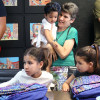 Visita de menores saharauis acogidos durante el verano al Concello de Pontevedra
