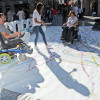Día Mundial de la Parálisis Cerebral en la plaza de A Peregrina