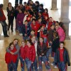 Alumnos del Colegio San José de Pontevedra acudieron al Pazo Provincial