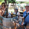 Celebración de la Recalada en el muelle de Arcade